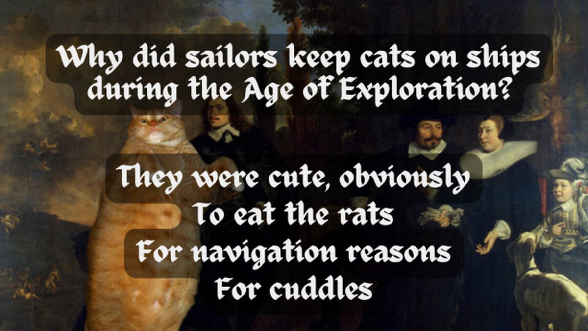 Cats of History Trivia image number null
